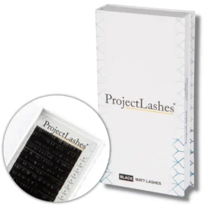 Juodos blakstienos priauginimams matines „MATT” B linkis C linkis CC linkis Project Lashes