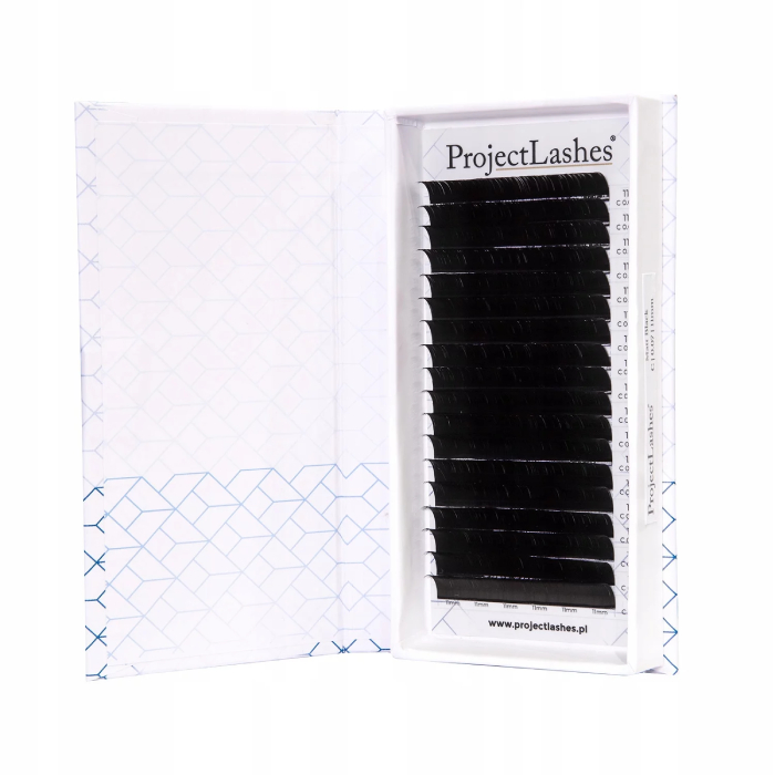 Juodos blakstienos priauginimams matines „MATT” B linkis C linkis CC linkis Project Lashes