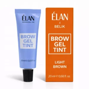 antakiu dazai dazai antakiams sviesiai rudi priemones antakiu laminacijai ELAN brow gel tint