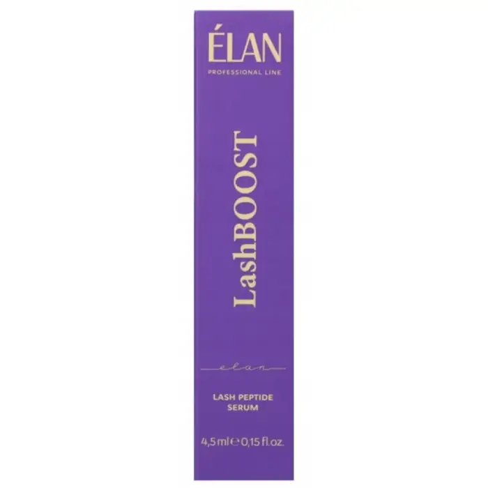 maitinamasis peptidinis serumas blakstienoms ELAN LashBOOST blakstienu prieziuros priemones